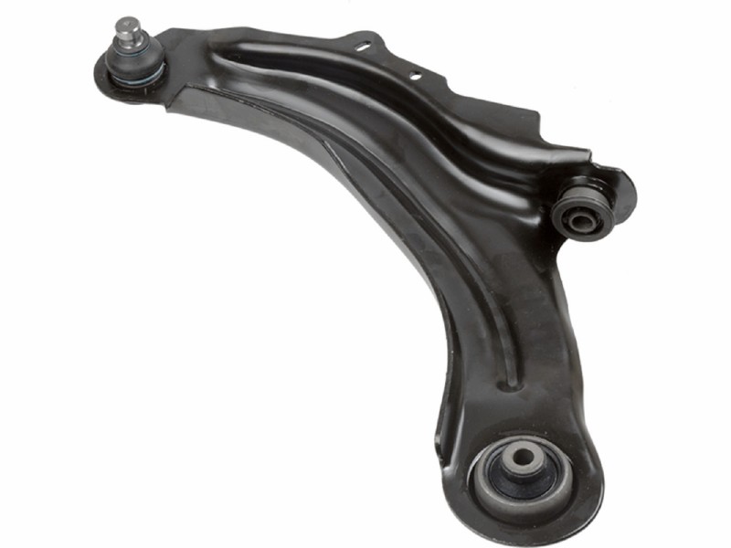 Control arm, wheel suspension