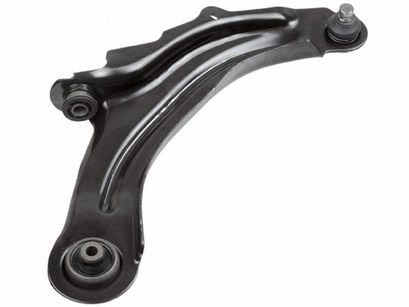 Control arm, wheel suspension