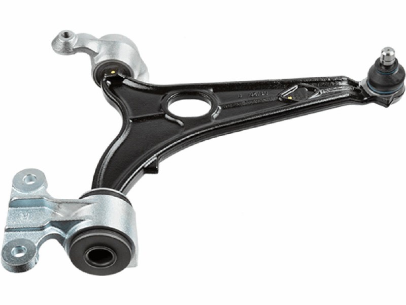 Control arm, wheel suspension