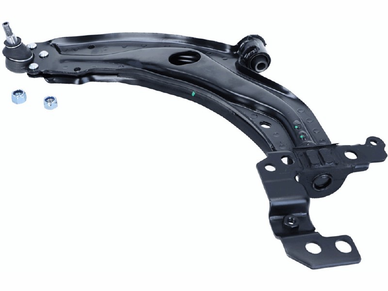 Control arm, wheel suspension