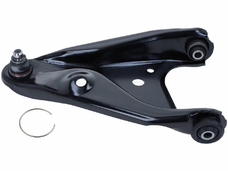 Control arm, wheel suspension