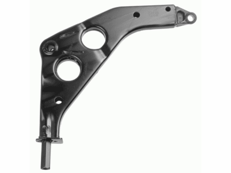 Control arm, wheel suspension