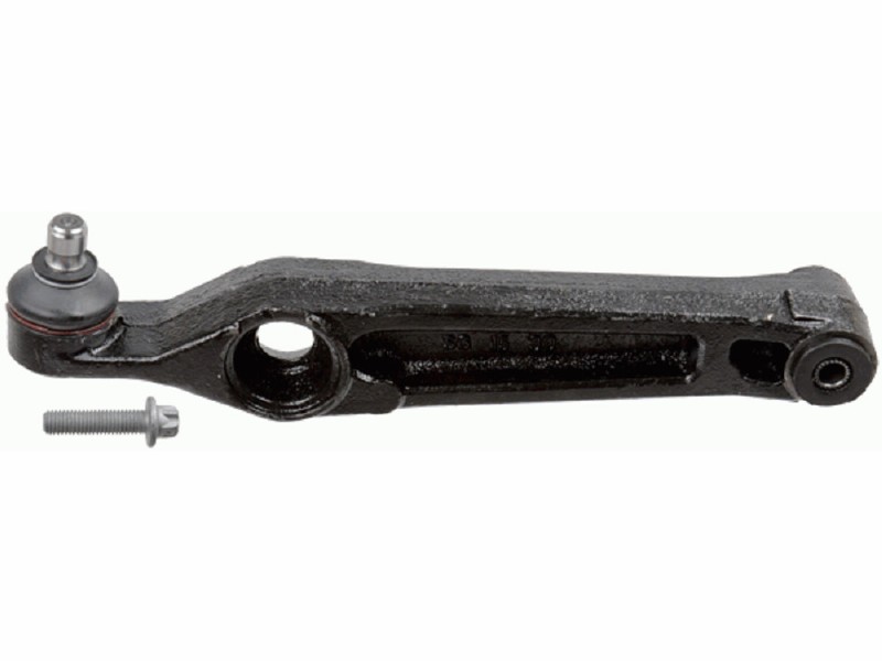 Control arm, wheel suspension