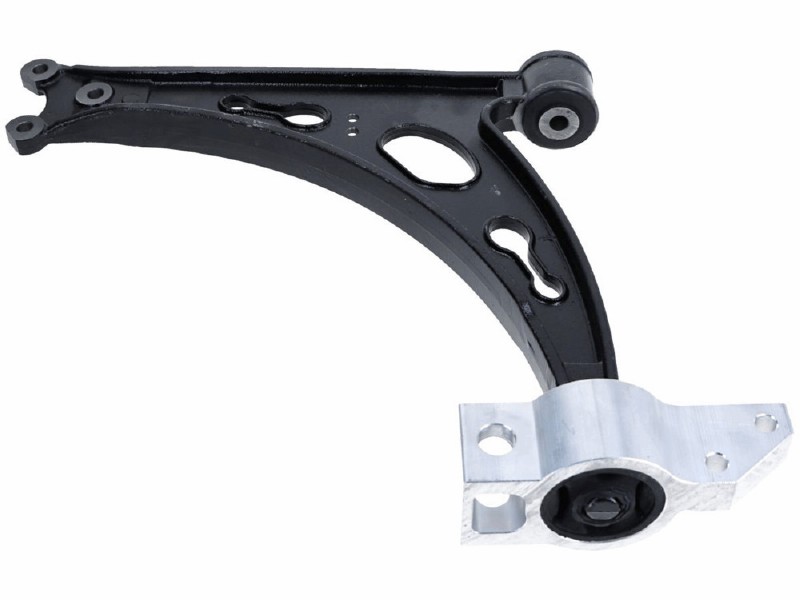 Control arm, wheel suspension