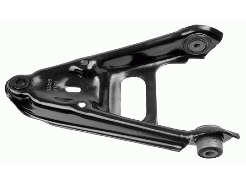 Control arm, wheel suspension