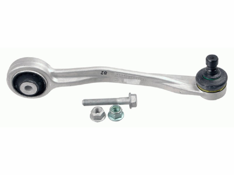 Control arm, wheel suspension
