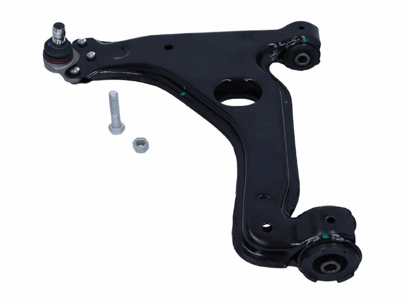 Control arm, wheel suspension