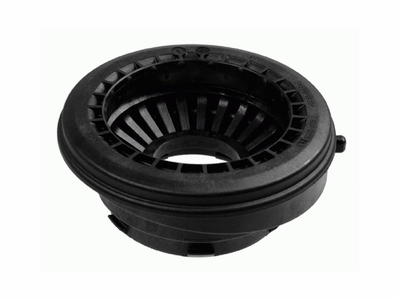 Rolling bearing, suspension strut support mounting