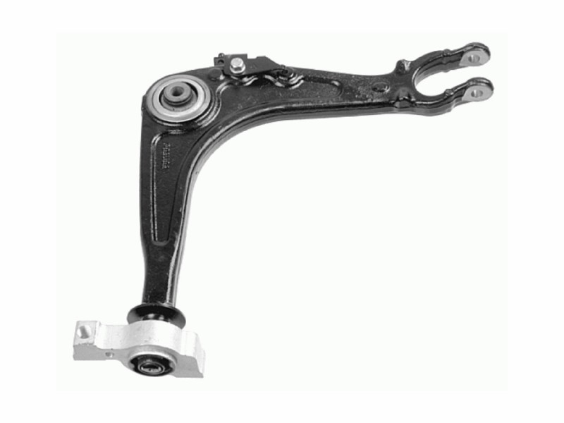 Control arm, wheel suspension