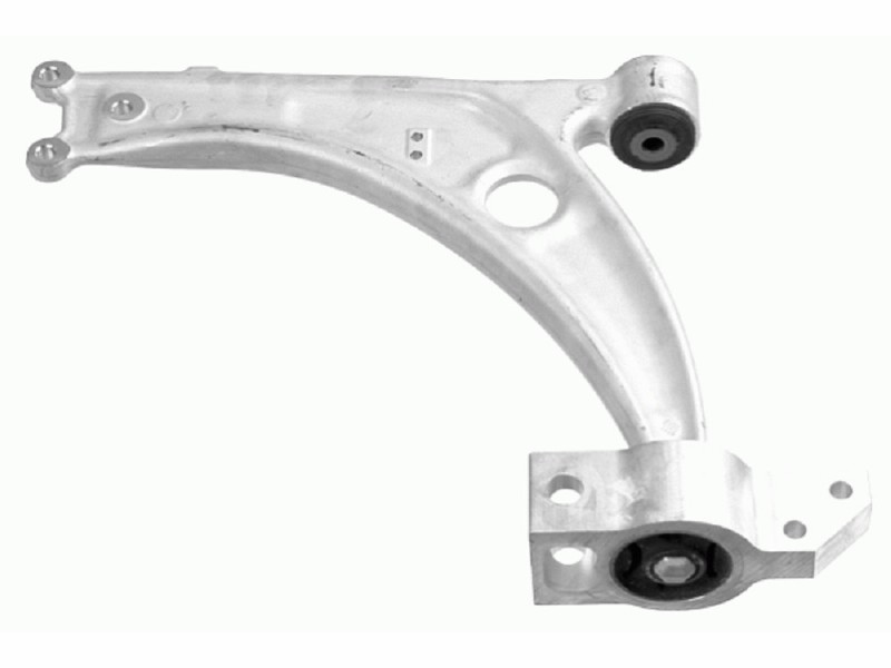 Control arm, wheel suspension