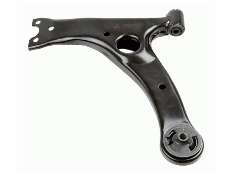 Control arm, wheel suspension