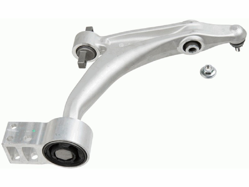 Control arm, wheel suspension
