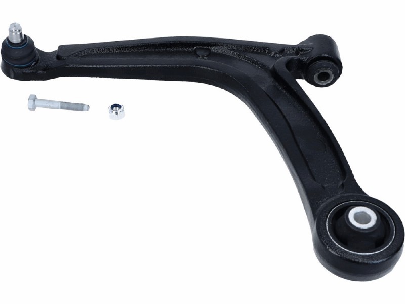 Control arm, wheel suspension