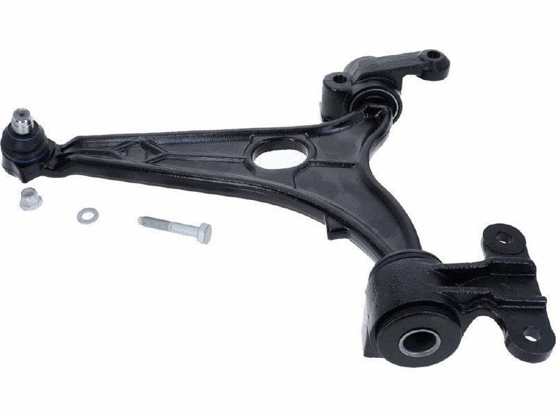 Control arm, wheel suspension