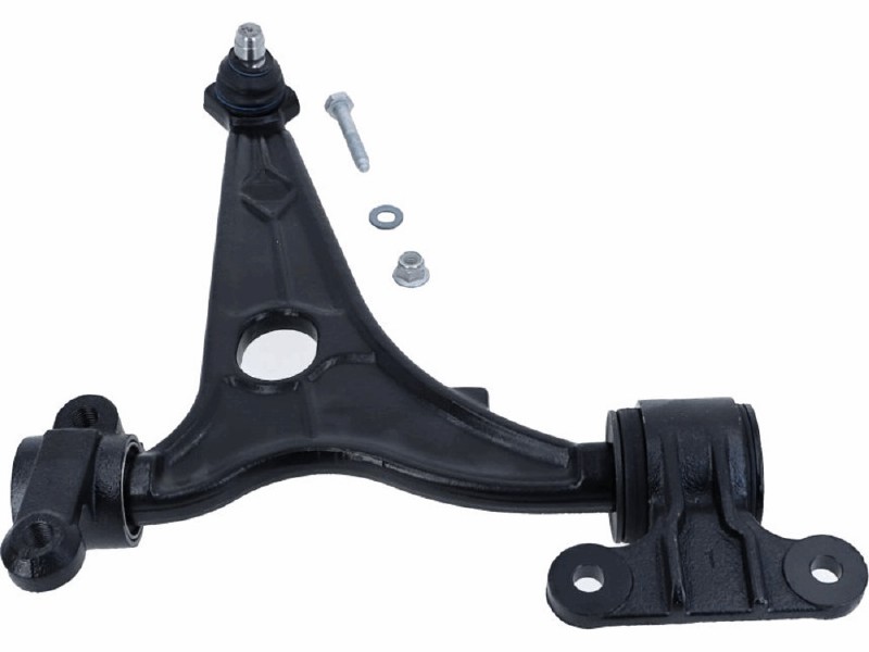 Control arm, wheel suspension