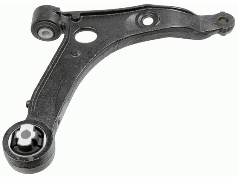 Control arm, wheel suspension