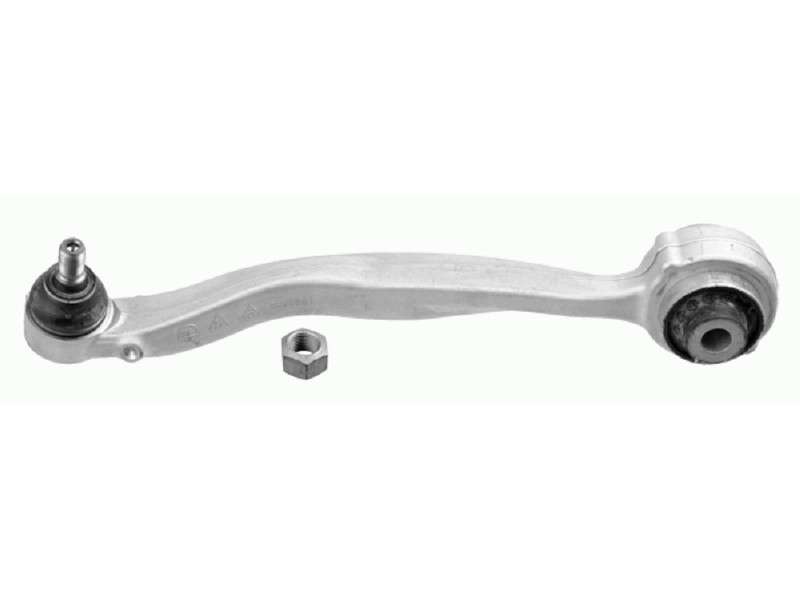 Control arm, wheel suspension