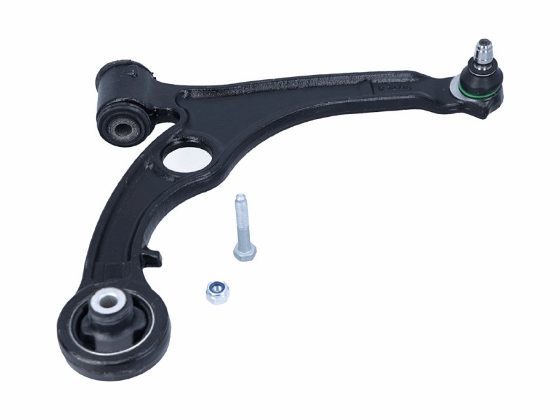 Control arm, wheel suspension
