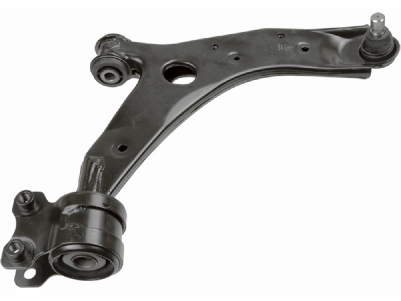Control arm, wheel suspension