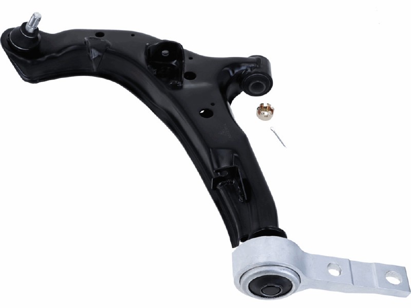 Control arm, wheel suspension