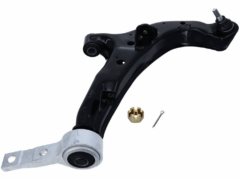 Control arm, wheel suspension