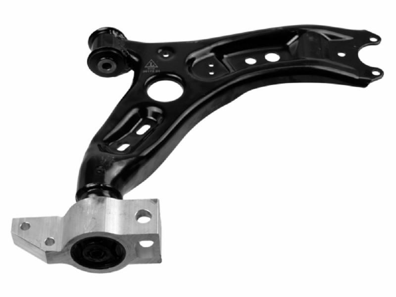Control arm, wheel suspension