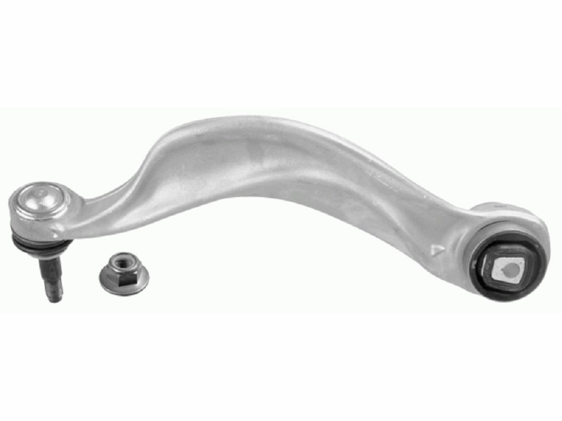 Control arm, wheel suspension