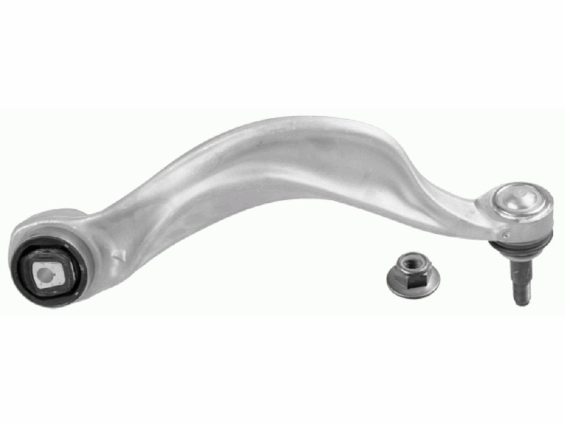 Control arm, wheel suspension