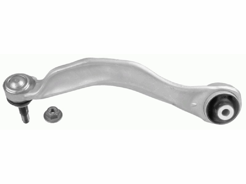 Control arm, wheel suspension