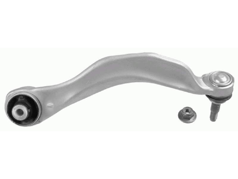 Control arm, wheel suspension