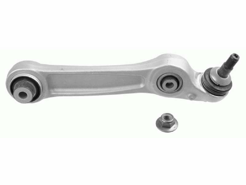 Control arm, wheel suspension