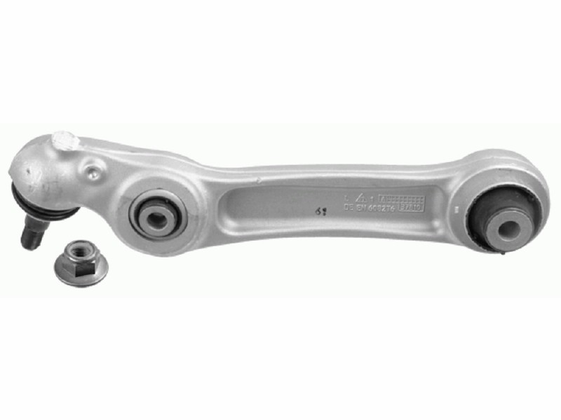 Control arm, wheel suspension