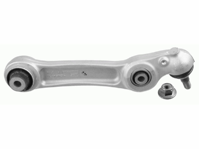 Control arm, wheel suspension