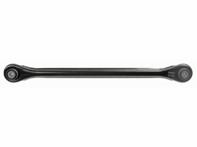 Control arm, wheel suspension