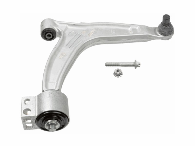 Control arm, wheel suspension