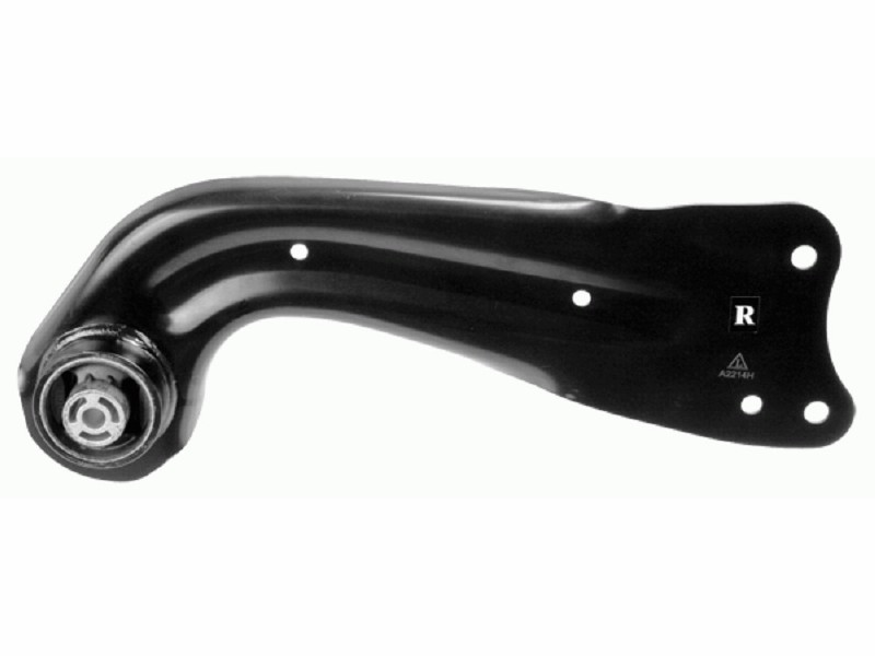 Control arm, wheel suspension