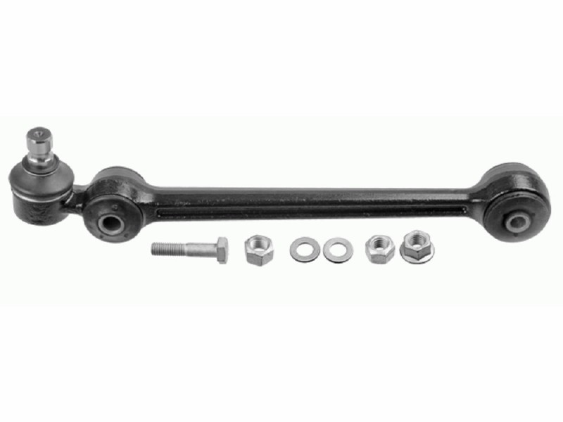Control arm, wheel suspension
