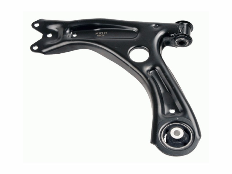 Control arm, wheel suspension