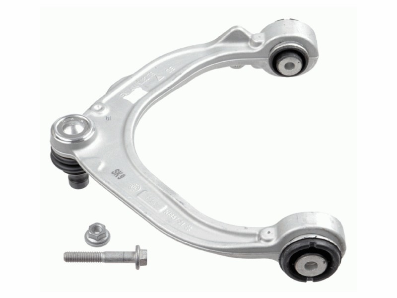 Control arm, wheel suspension