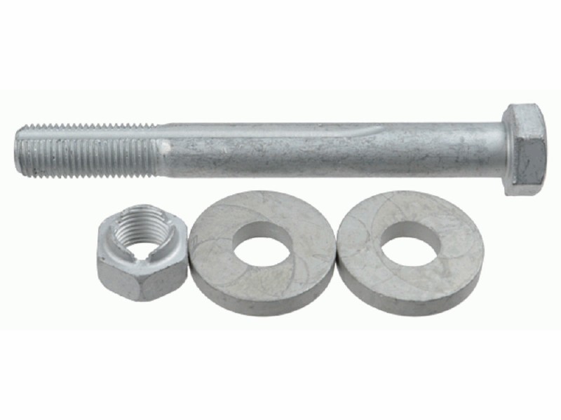 Control arm, wheel suspension