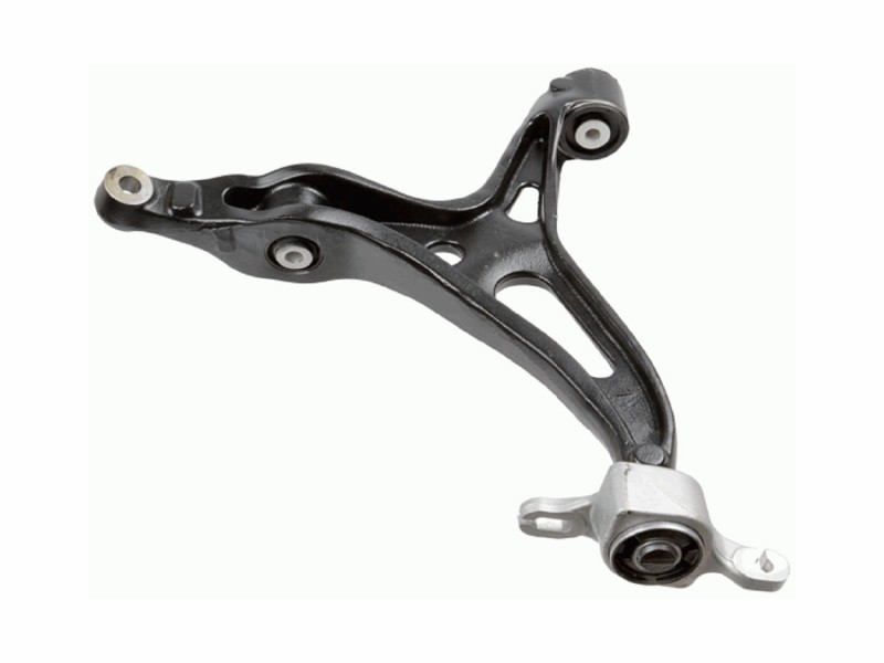 Control arm, wheel suspension