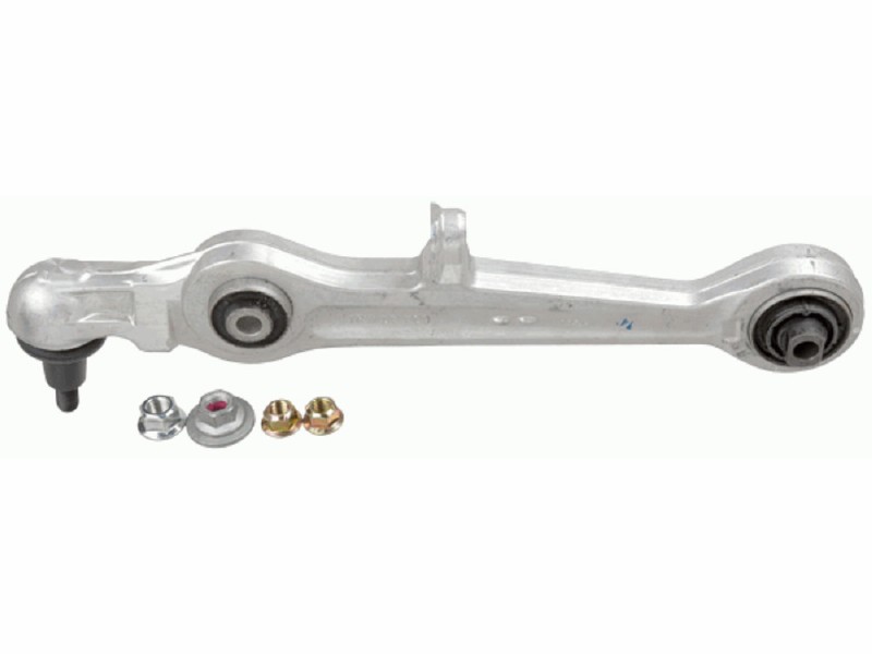 Control arm, wheel suspension