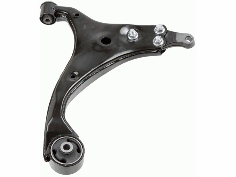 Control arm, wheel suspension