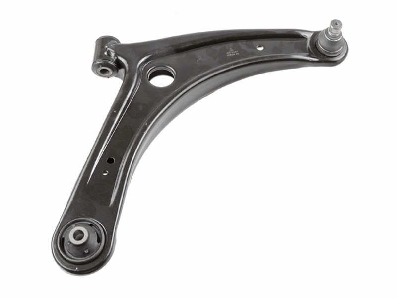 Control arm, wheel suspension