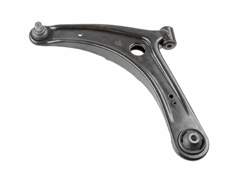 Control arm, wheel suspension