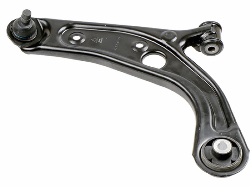 Control arm, wheel suspension