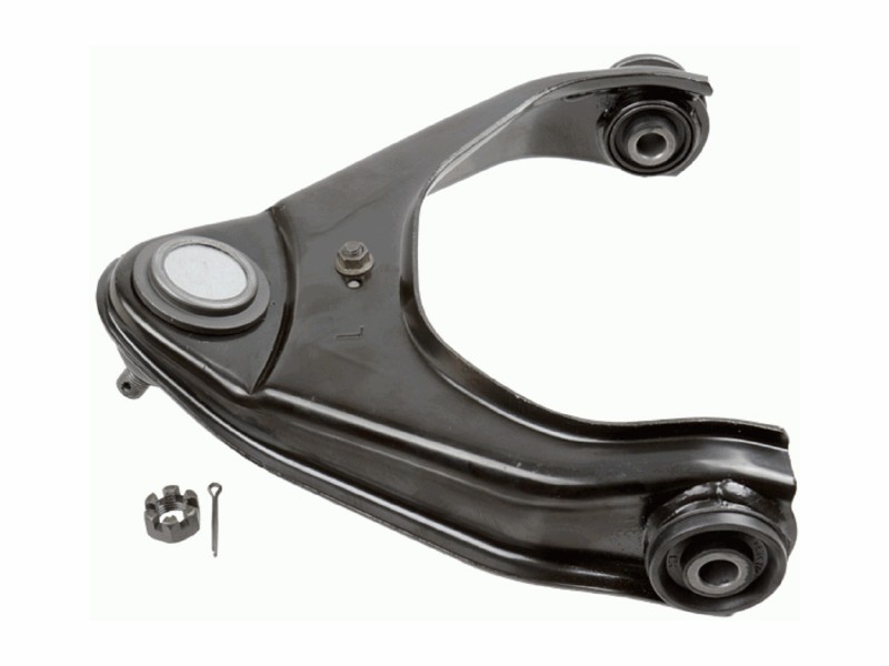 Control arm, wheel suspension