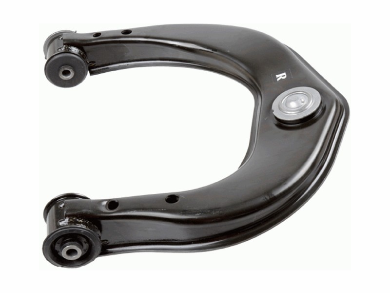 Control arm, wheel suspension