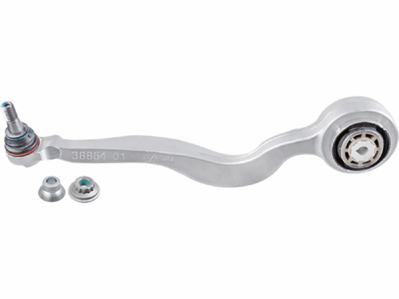 Control arm, wheel suspension