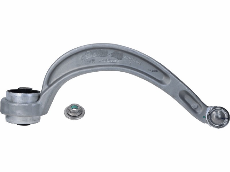 Control arm, wheel suspension